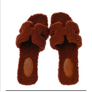 Hermes Fur Oran color cognac